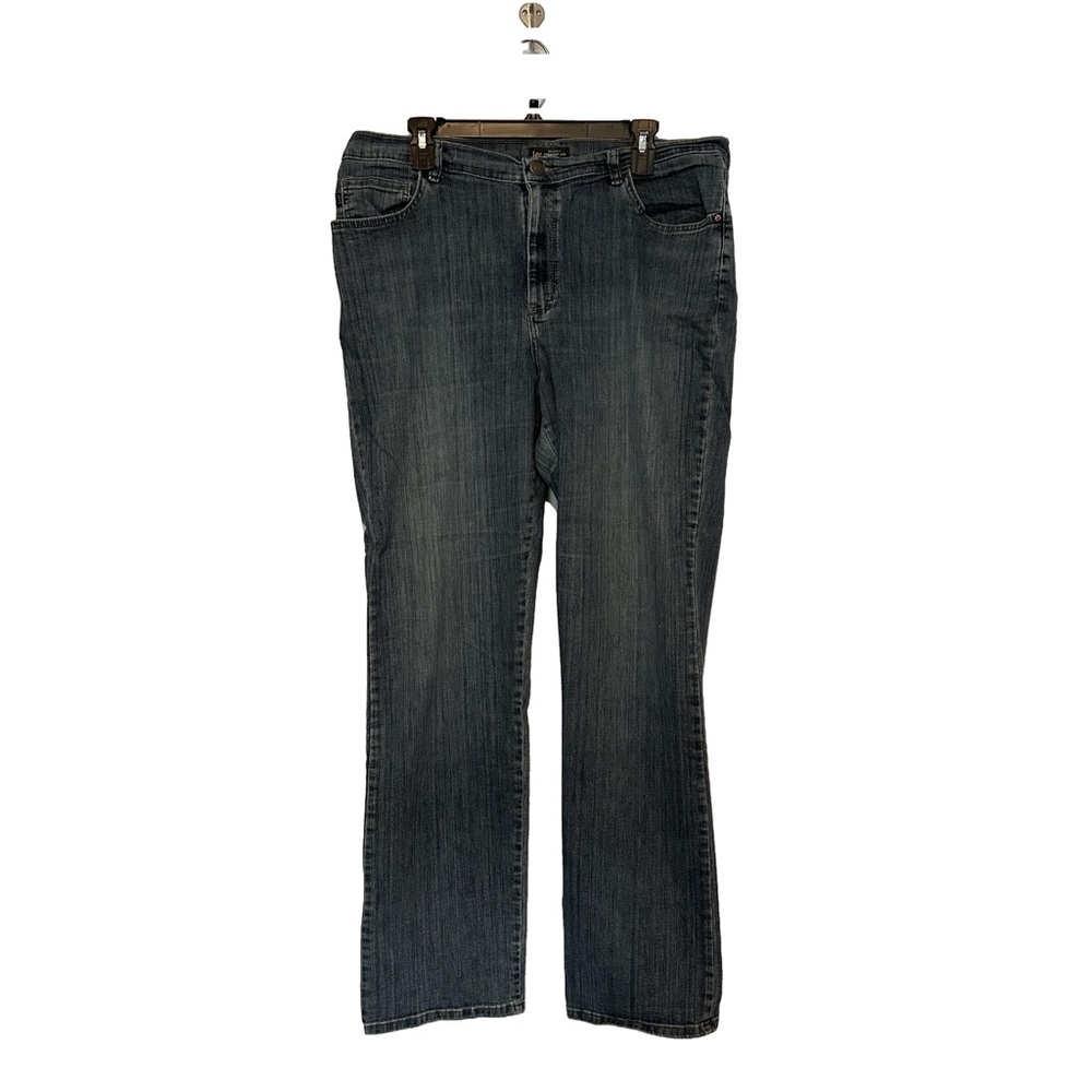 Lee Denim Jeans, Relaxed Fit, Straight Leg, Mid Rise - Size 16 Tall